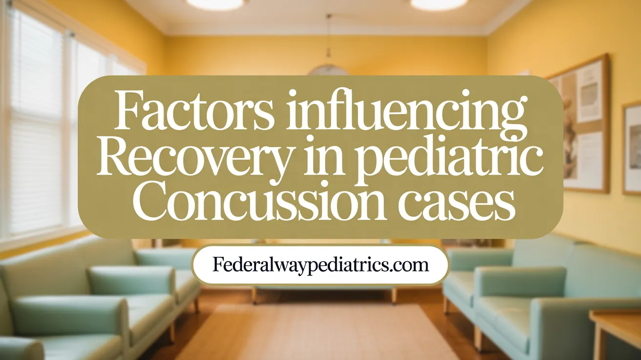 Factors Affecting Recovery in Pediatric Concussion Cases