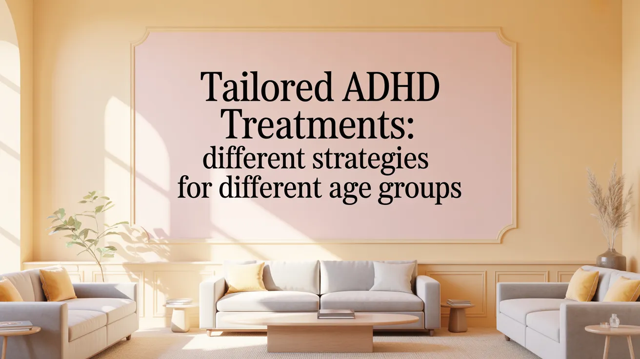 Tailored ADHD Treatments: Different Strategies for Different Age Groups