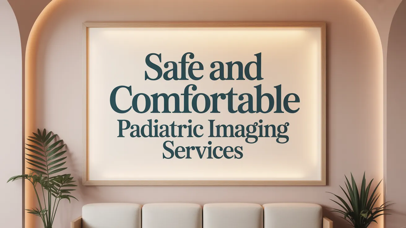 Safe and Comfortable Pediatric Imaging Services