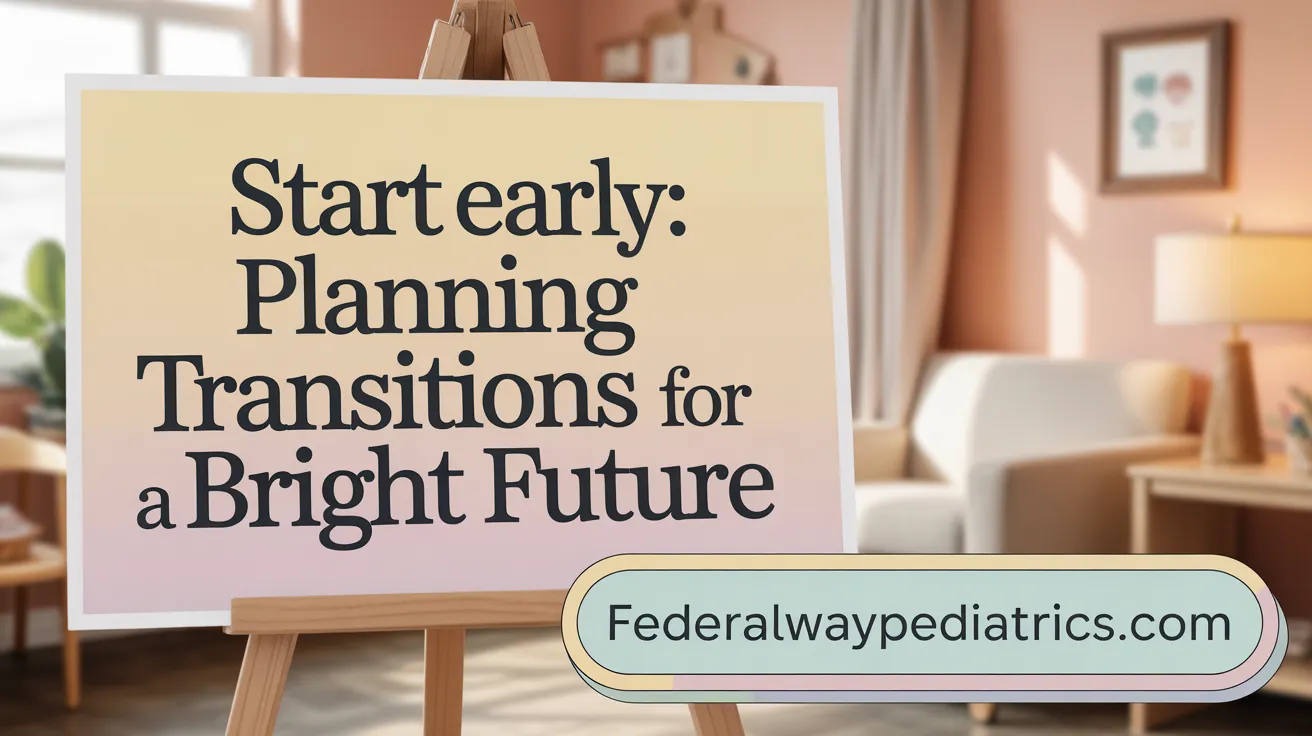Start Early: Planning Transitions for a Bright Future