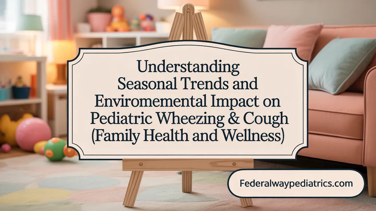 Understanding Seasonal Trends and Environmental Impact on Pediatric Wheezing & Cough