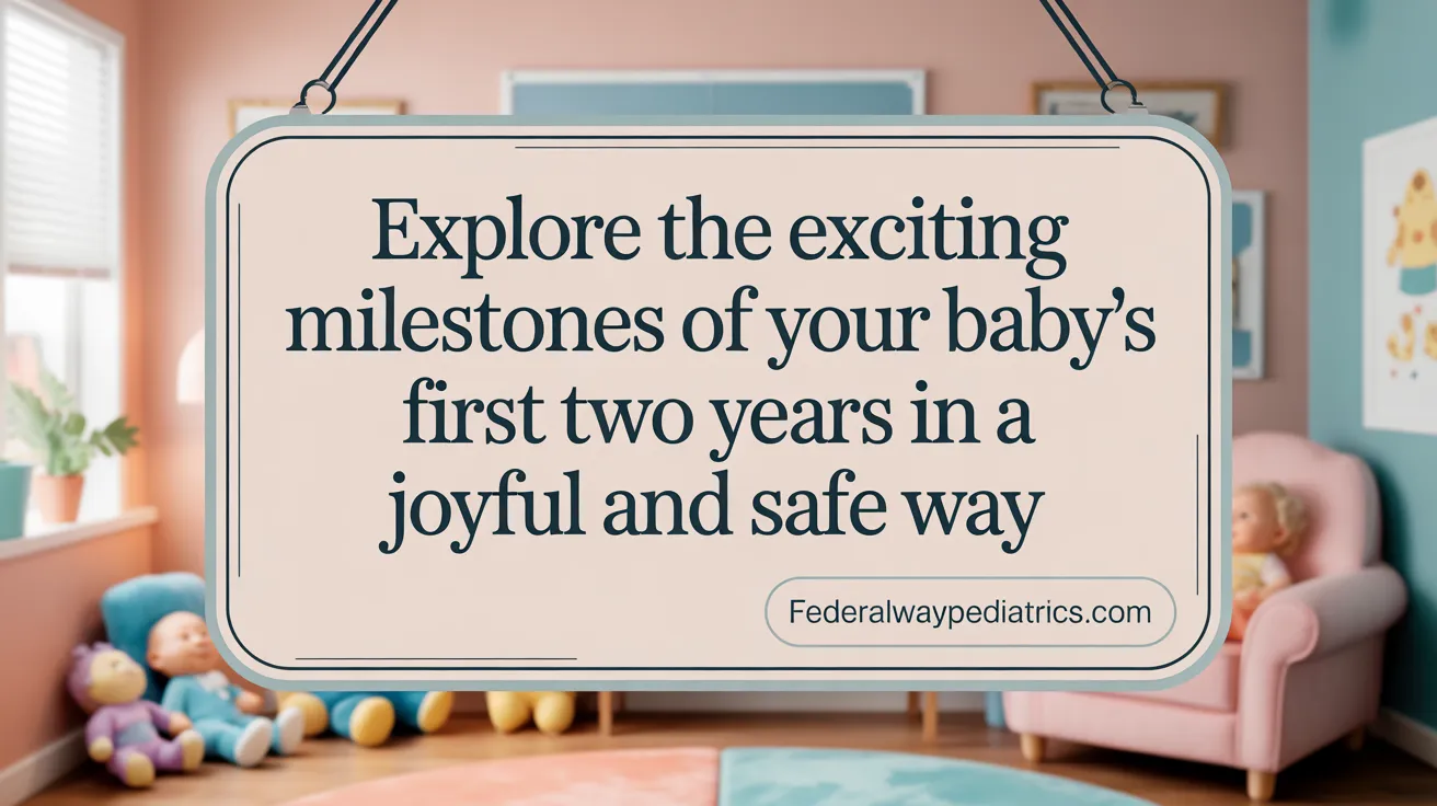 Explore the Exciting Milestones of Your Baby's First Two Years