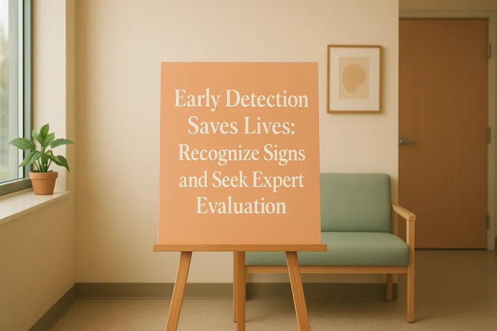 Early Detection Saves Lives: Recognize Signs and Seek Expert Evaluation