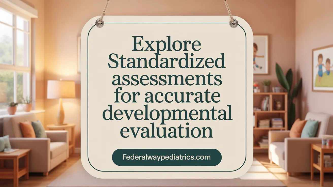Explore Standardized Assessments for Accurate Developmental Evaluation