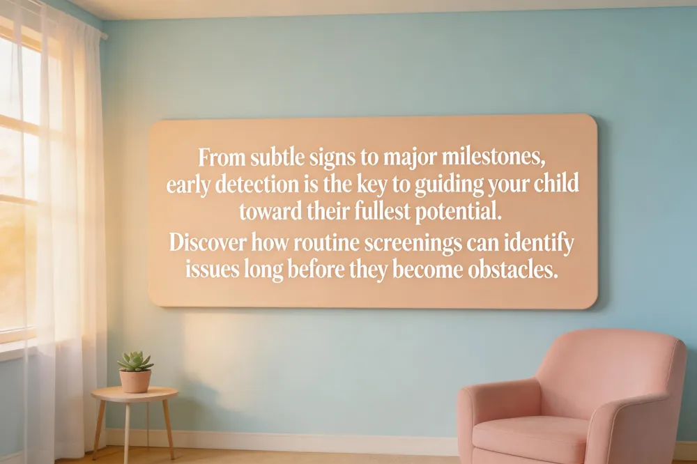 From subtle signs to major milestones, early detection is the key to guiding your child toward their fullest potential. Discover how routine screenings can identify issues long before they become obstacles.