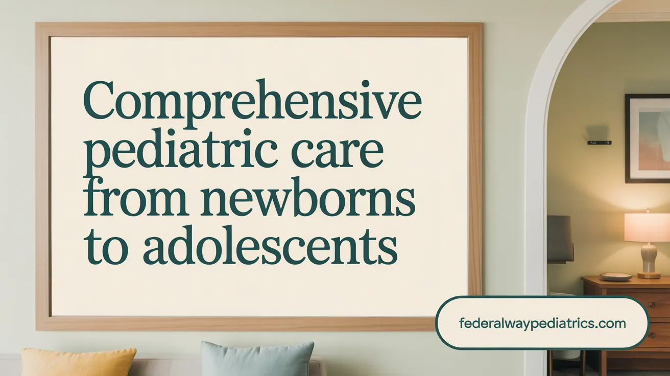 Comprehensive Pediatric Care from Newborns to Adolescents