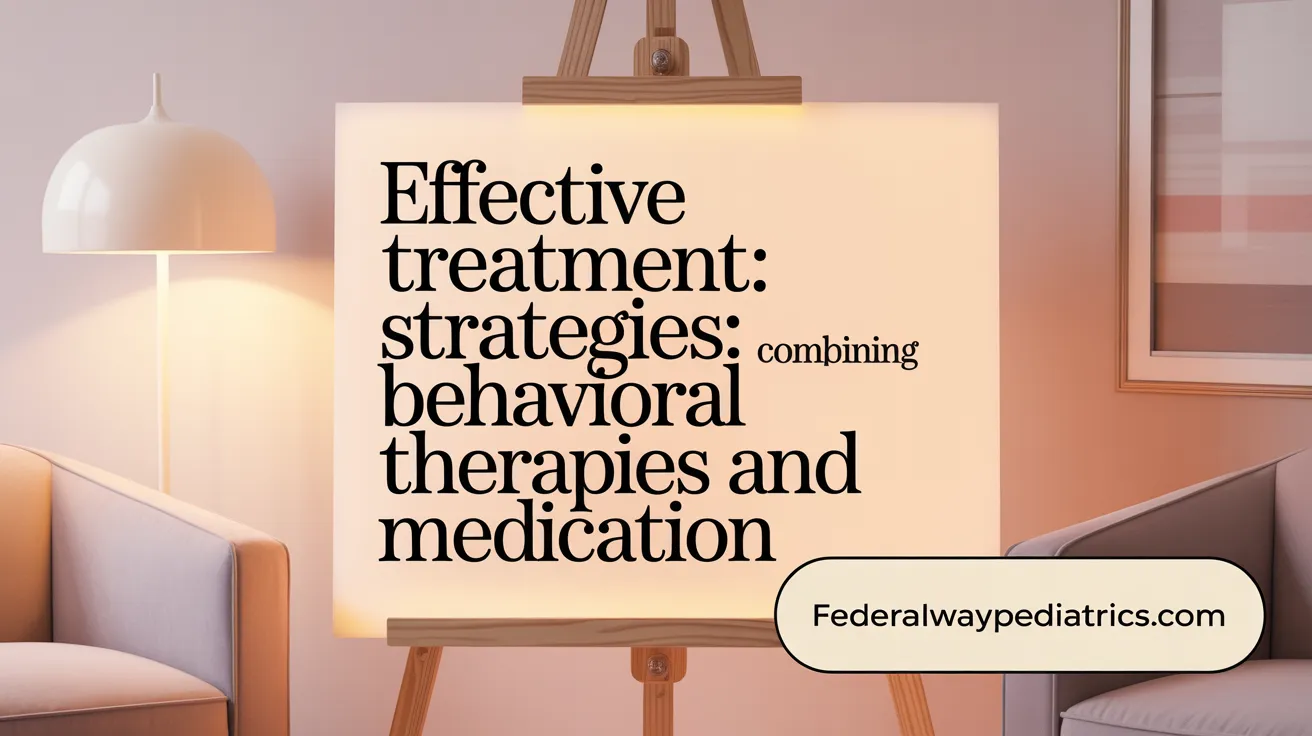 Effective Treatment Strategies: Combining Behavioral Therapies and Medication