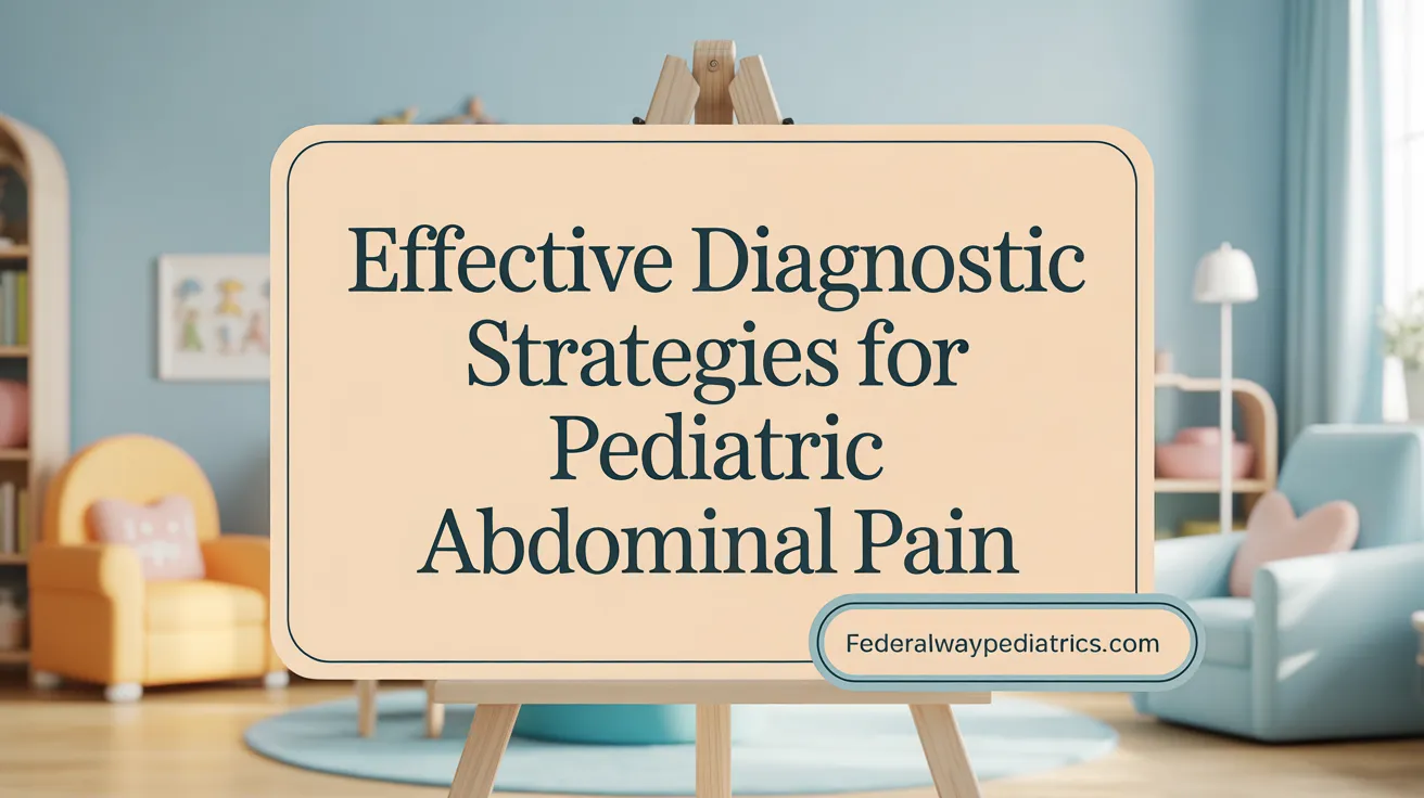 Effective Diagnostic Strategies for Pediatric Abdominal Pain