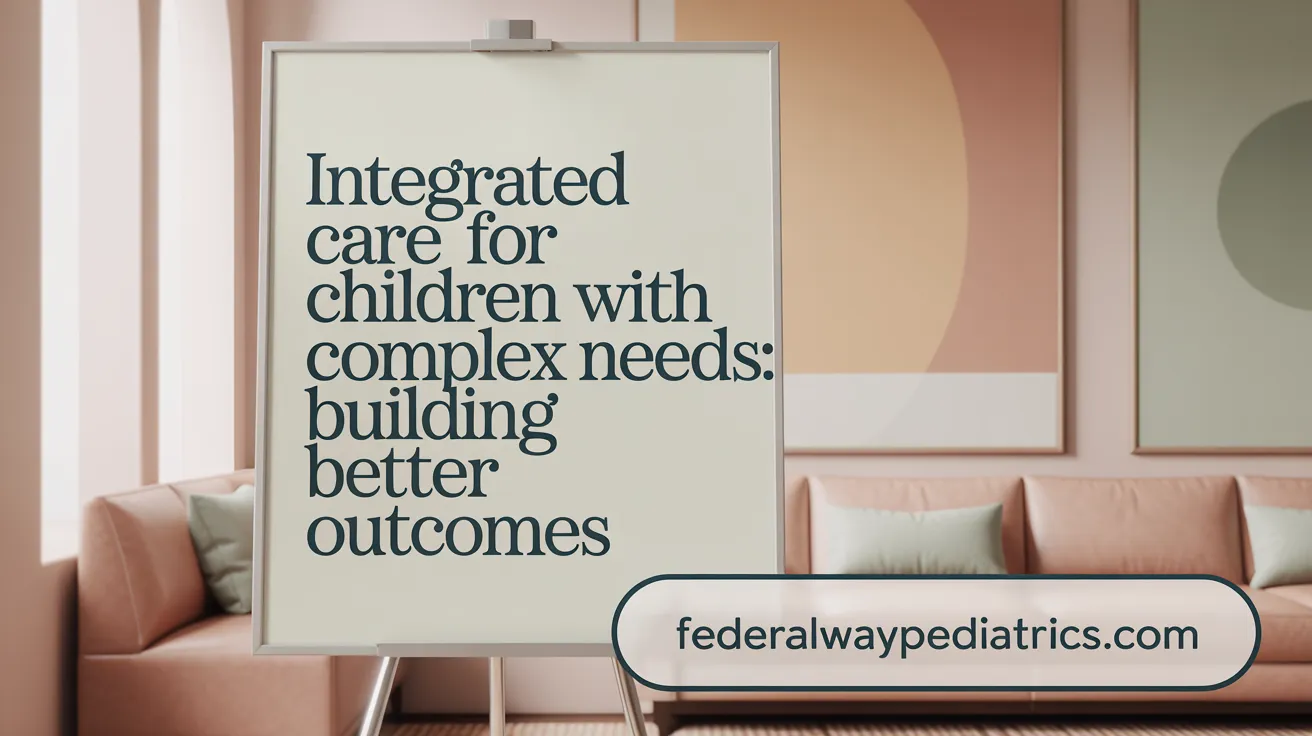 Integrated Care for Children with Complex Needs: Building Better Outcomes
