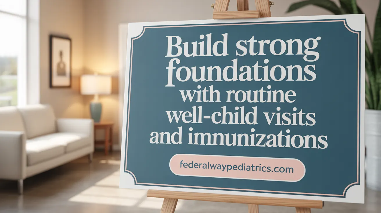 Build Strong Foundations with Routine Well-Child Visits and Immunizations