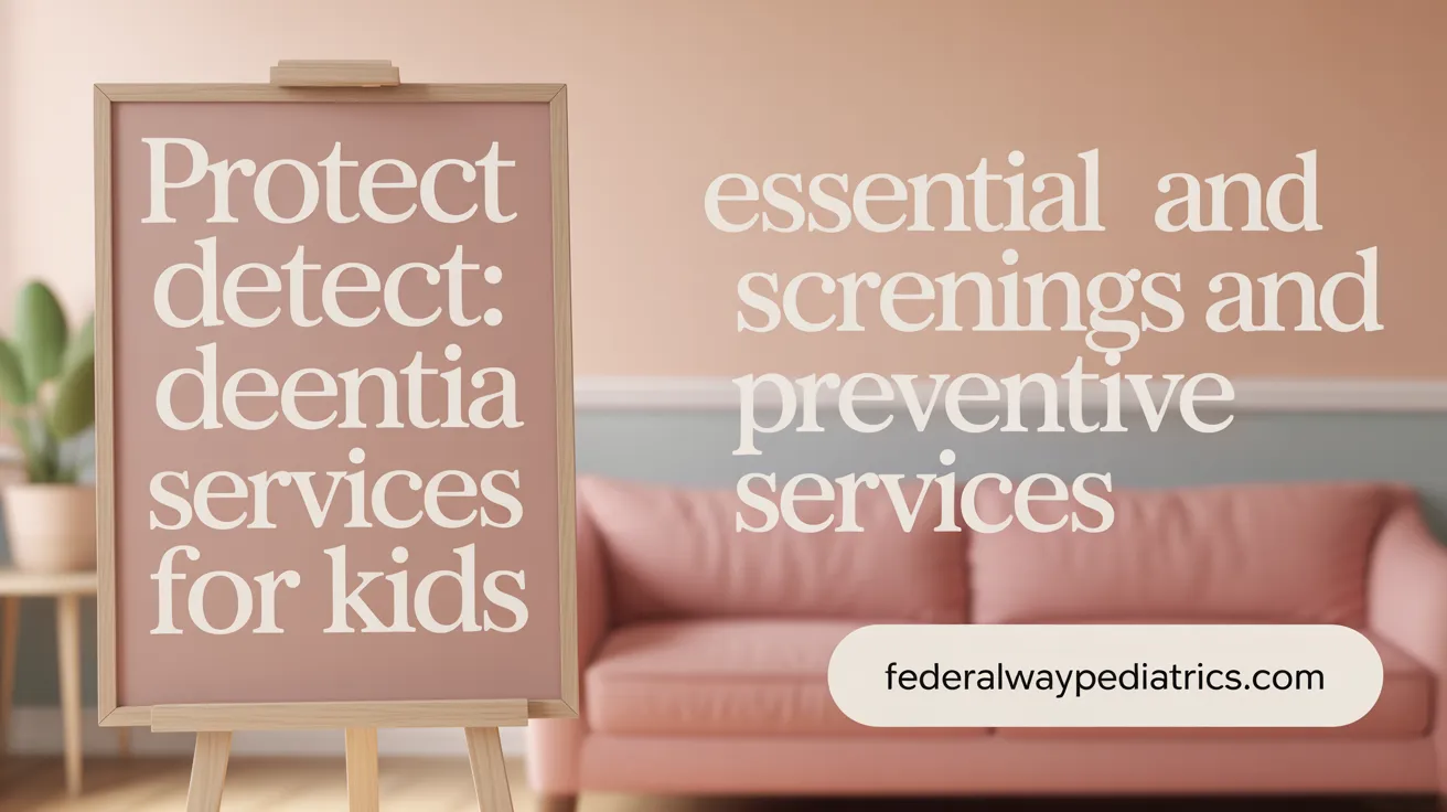Protect and Detect: Essential Screenings and Preventive Services for Kids