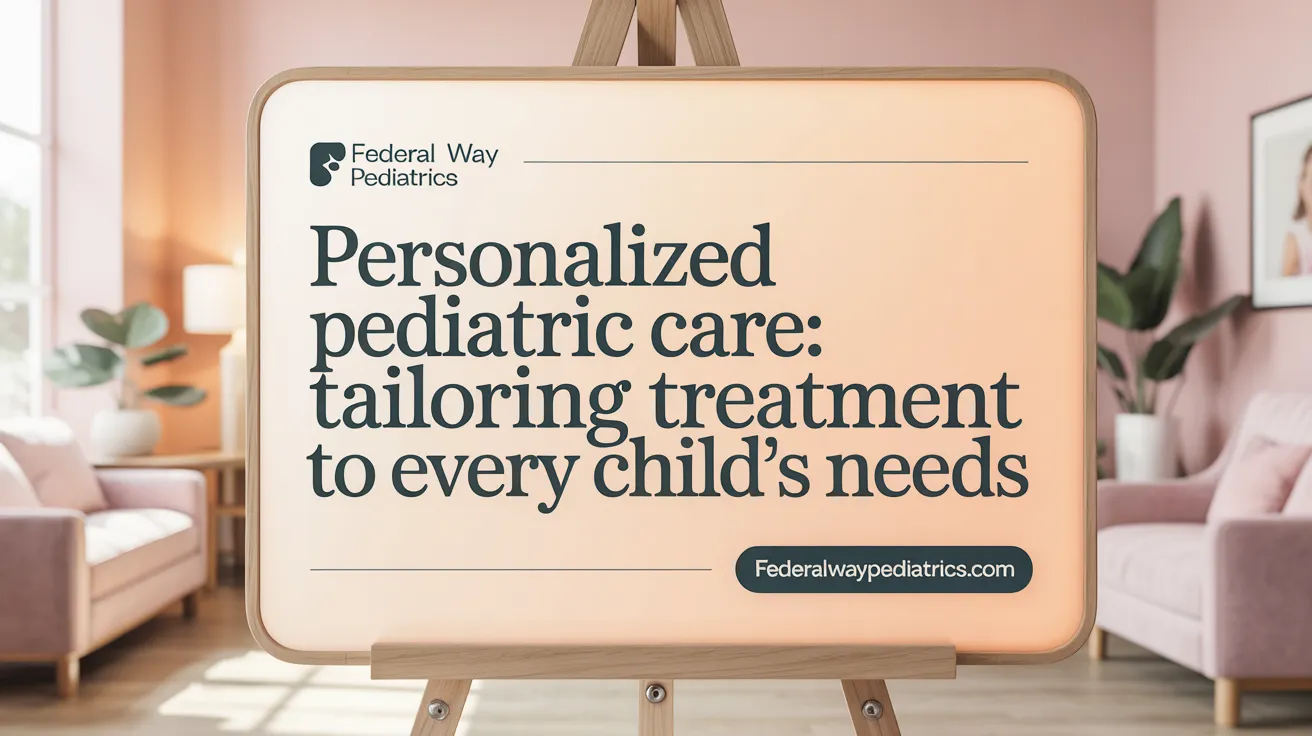 Personalized Pediatric Care: Tailoring Treatment to Every Child’s Needs