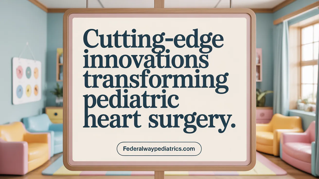 Cutting-Edge Innovations Transforming Pediatric Heart Surgery