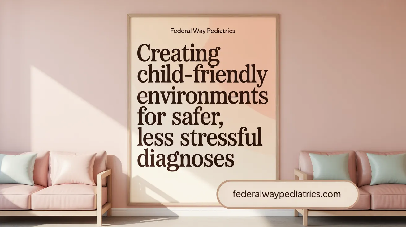 Creating Child-Friendly Environments for Safer, Less Stressful Diagnoses