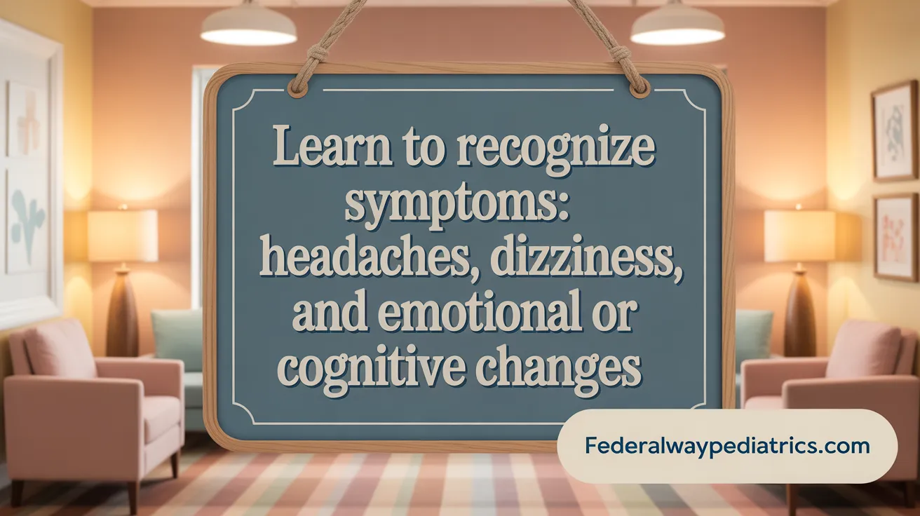 Learn to Recognize Symptoms: Headaches, Dizziness, Cognitive and Emotional Changes