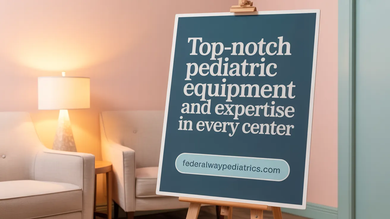 Top-Notch Pediatric Equipment and Expertise in Every Center