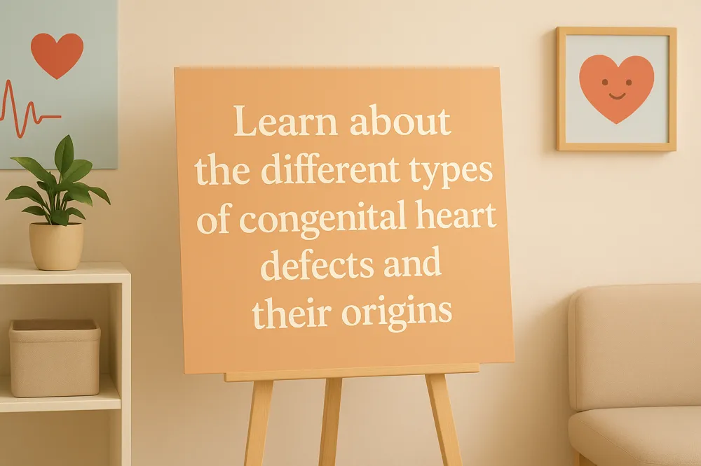Learn about the different types of congenital heart defects and their origins