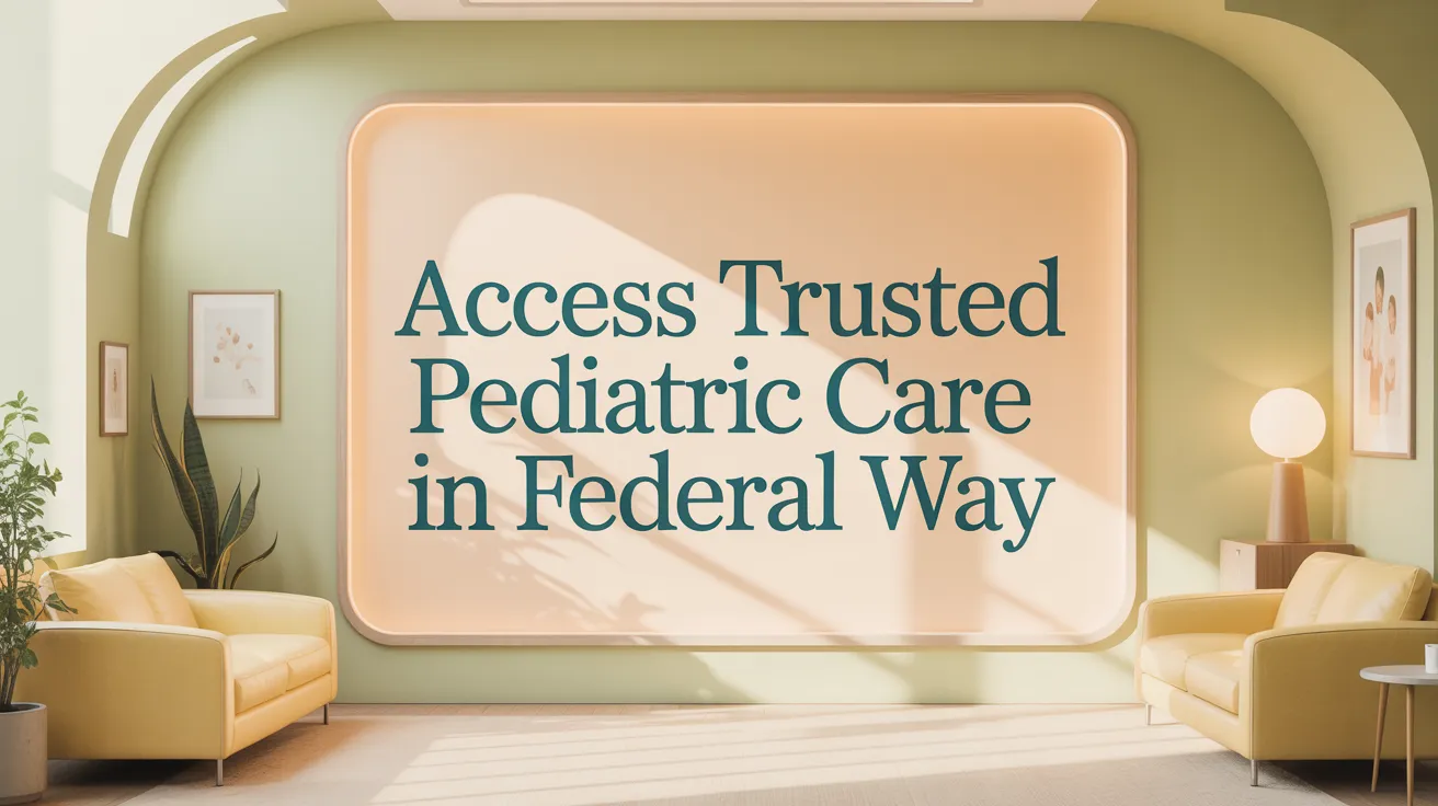 Access Trusted Pediatric Care in Federal Way