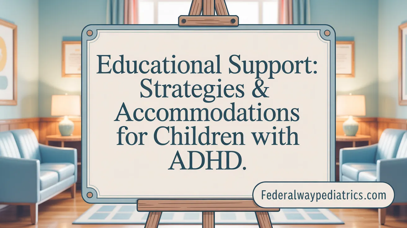 Educational Support: Strategies & Accommodations for Children with ADHD