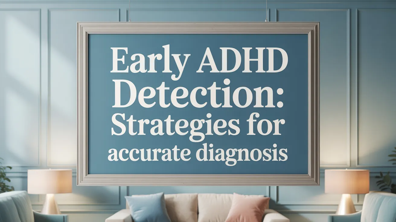 Early ADHD Detection: Strategies for Accurate Diagnosis