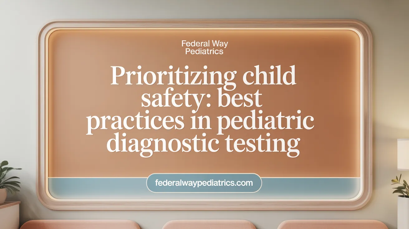Prioritizing Child Safety: Best Practices in Pediatric Diagnostic Testing