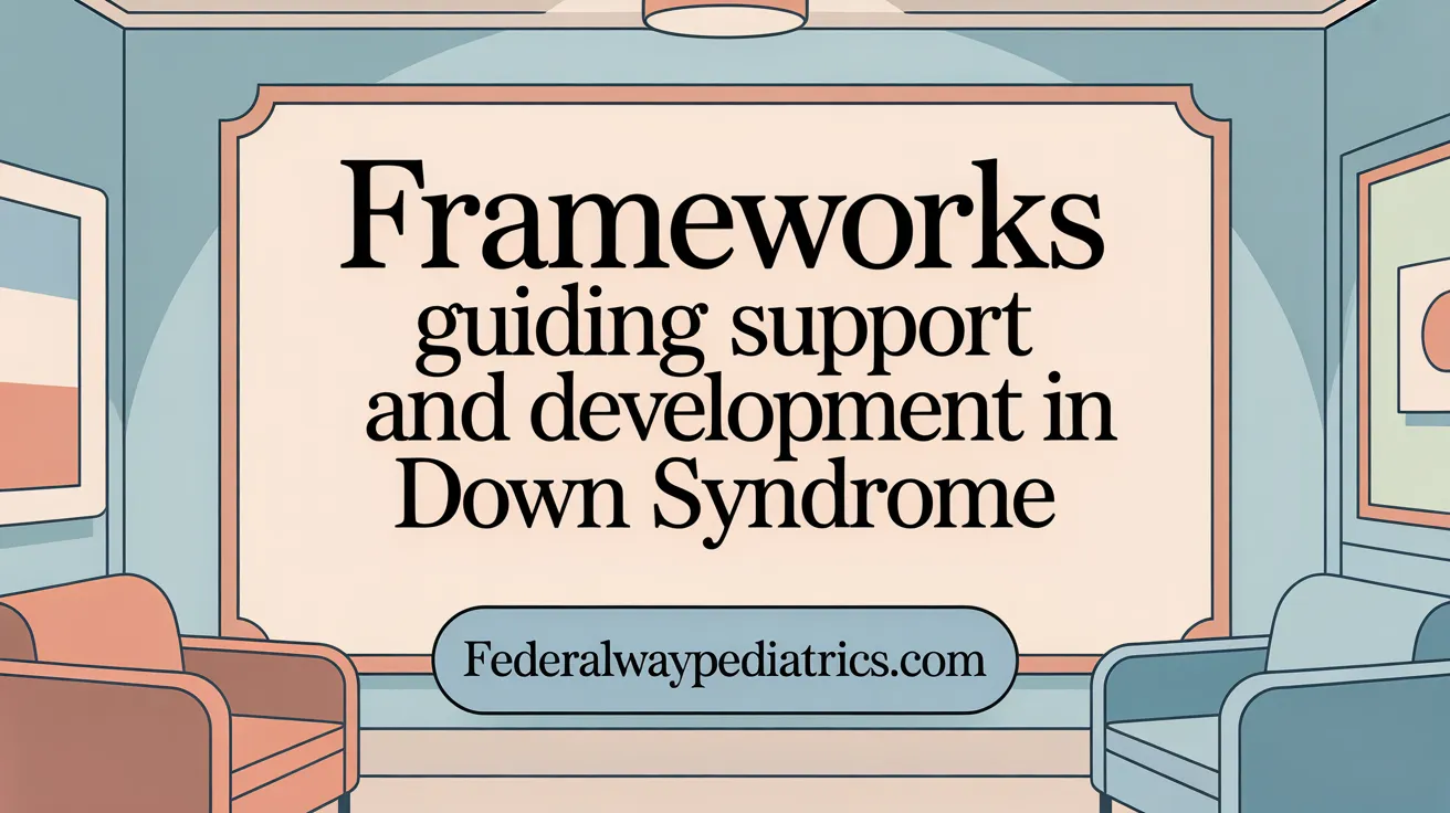 Frameworks Guiding Support and Development in Down Syndrome