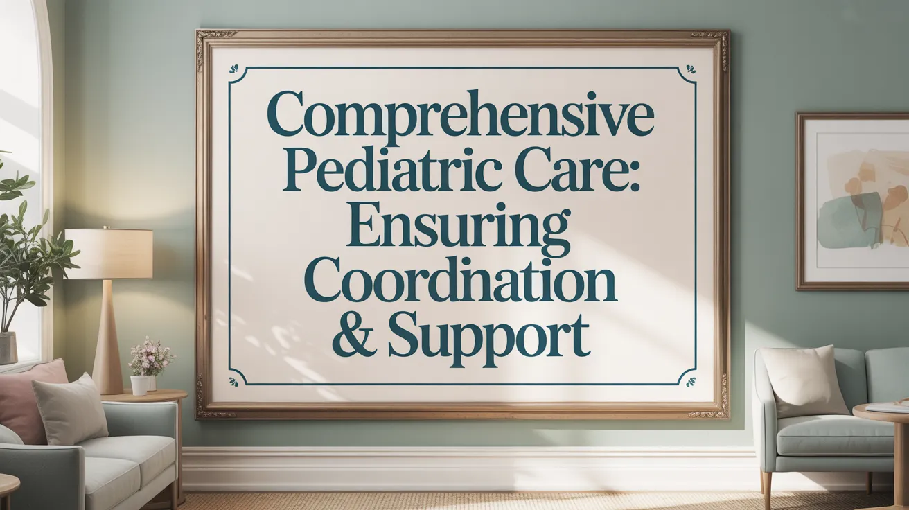 Comprehensive Pediatric Care: Ensuring Coordination & Support