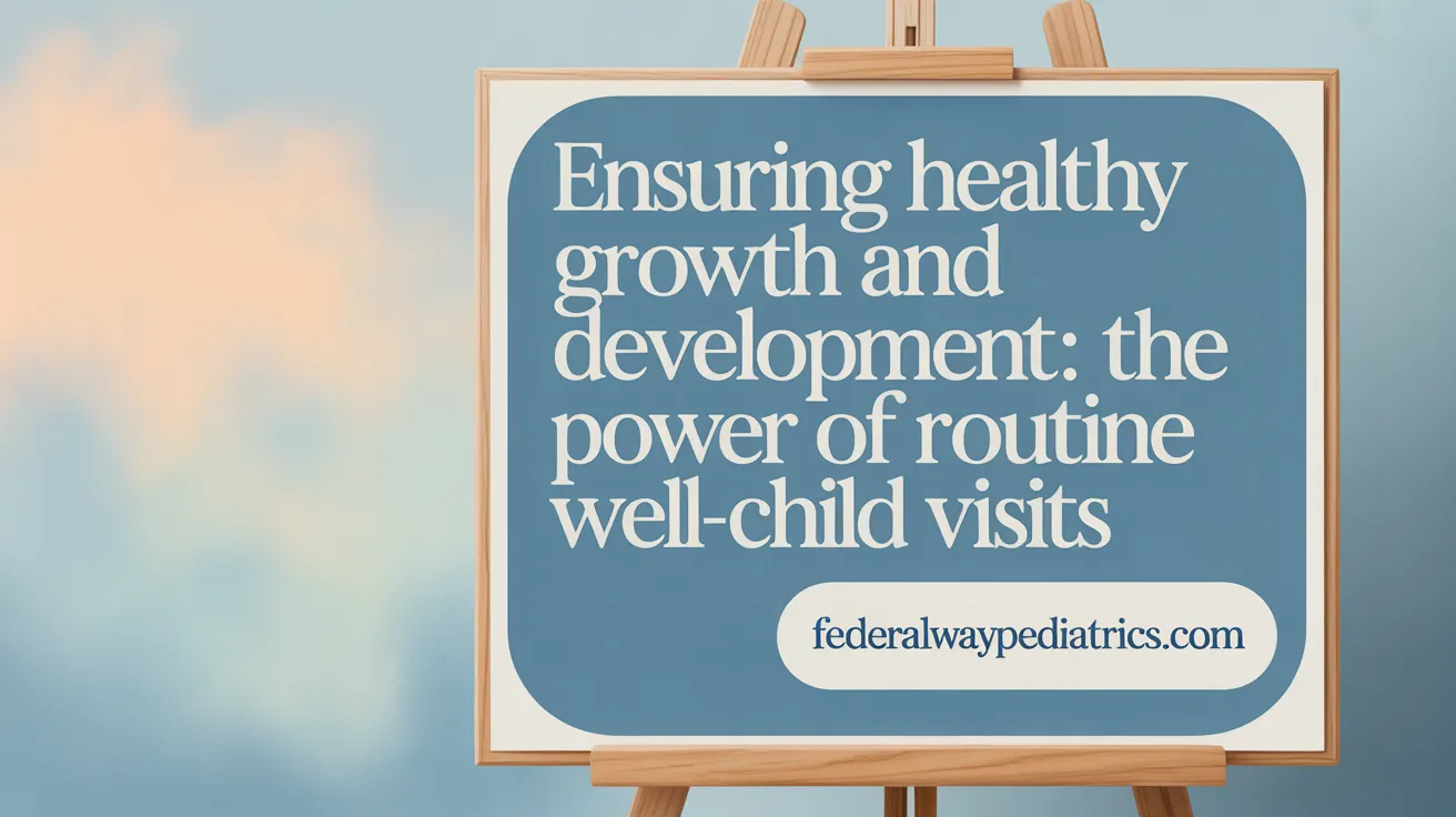 Ensuring Healthy Growth and Development: The Power of Routine Well-Child Visits