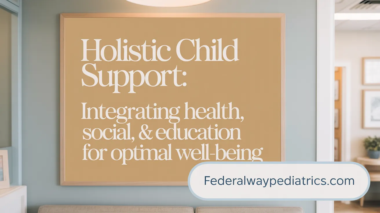 Holistic Child Support: Integrating Health, Social, & Education for Optimal Well-Being