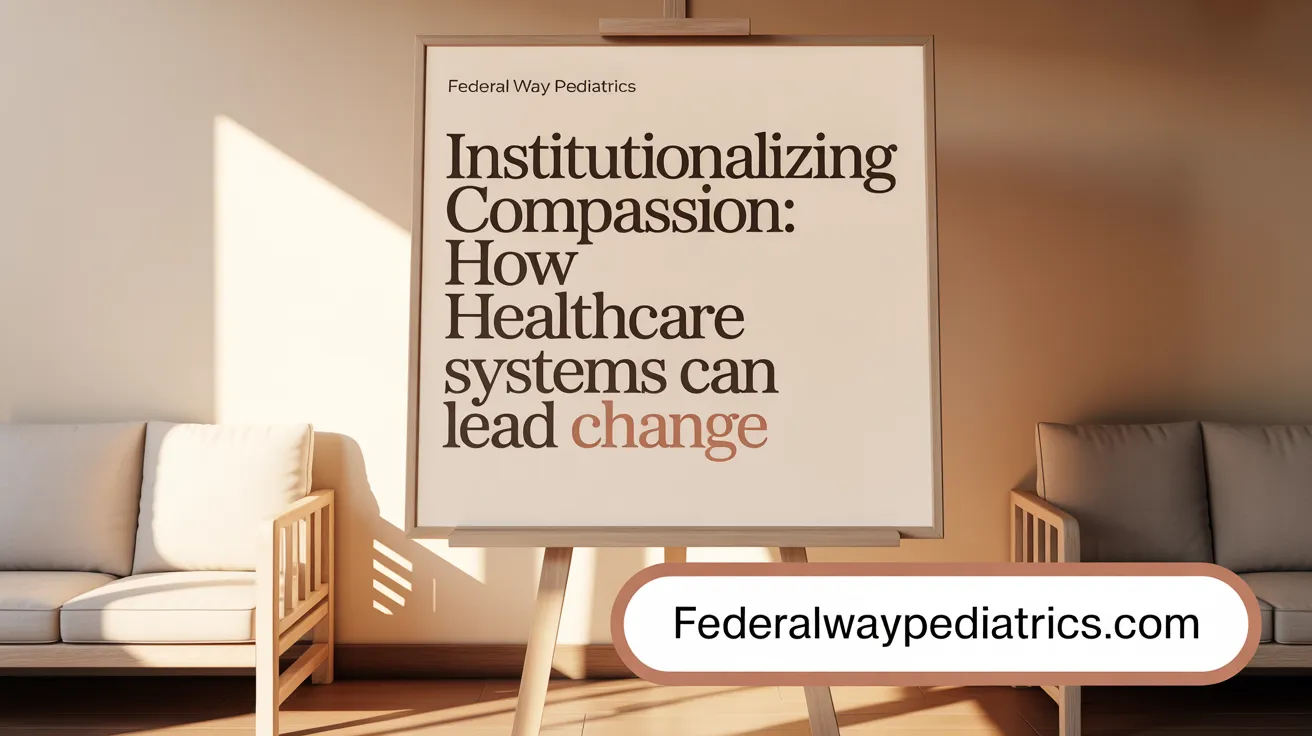 Institutionalizing Compassion: How Healthcare Systems Can Lead Change