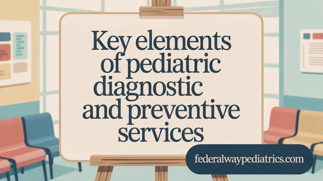 Key Elements of Pediatric Diagnostic and Preventive Services