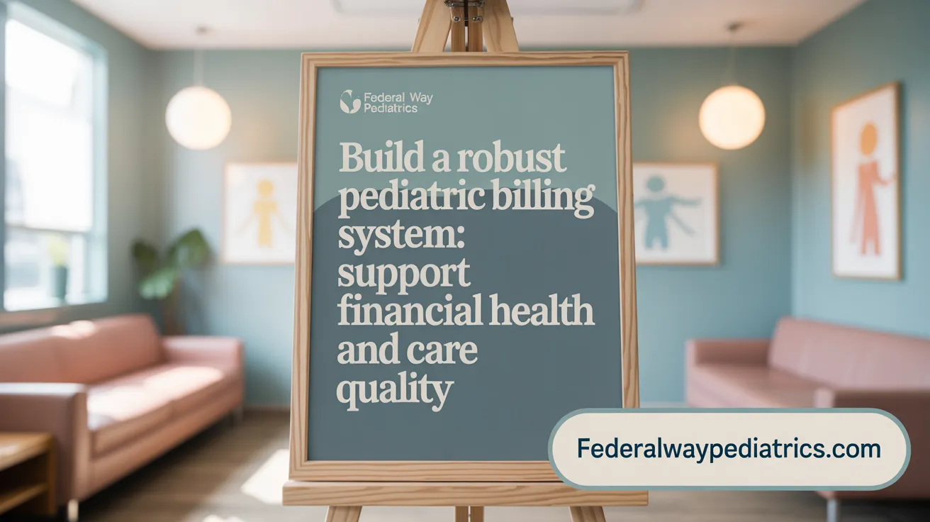 Build a Robust Pediatric Billing System: Support Financial Health and Care Quality