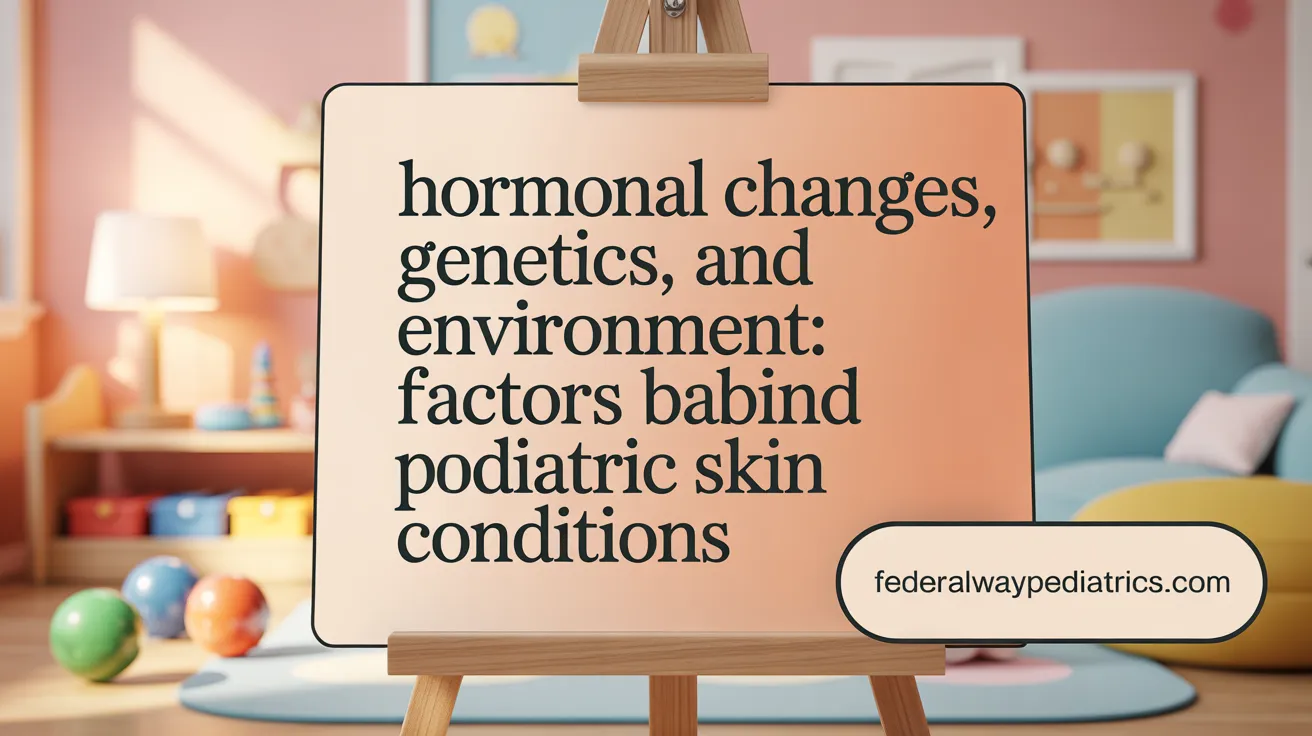 Hormonal Changes, Genetics, and Environment: Factors Behind Pediatric Acne