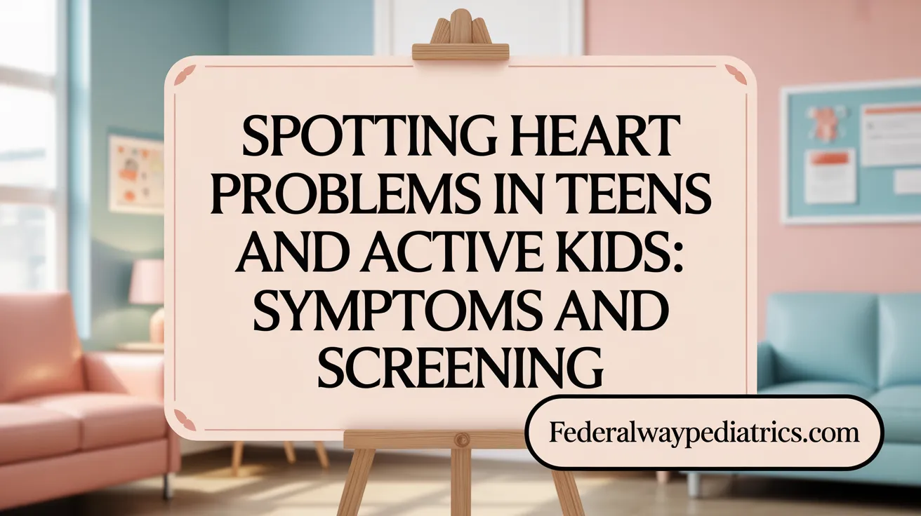 Spotting Heart Problems in Teens and Active Kids: Symptoms and Screening