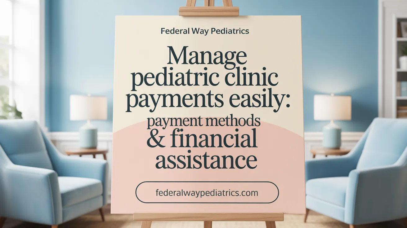 Manage Pediatric Clinic Payments Easily: Payment Methods & Financial Assistance