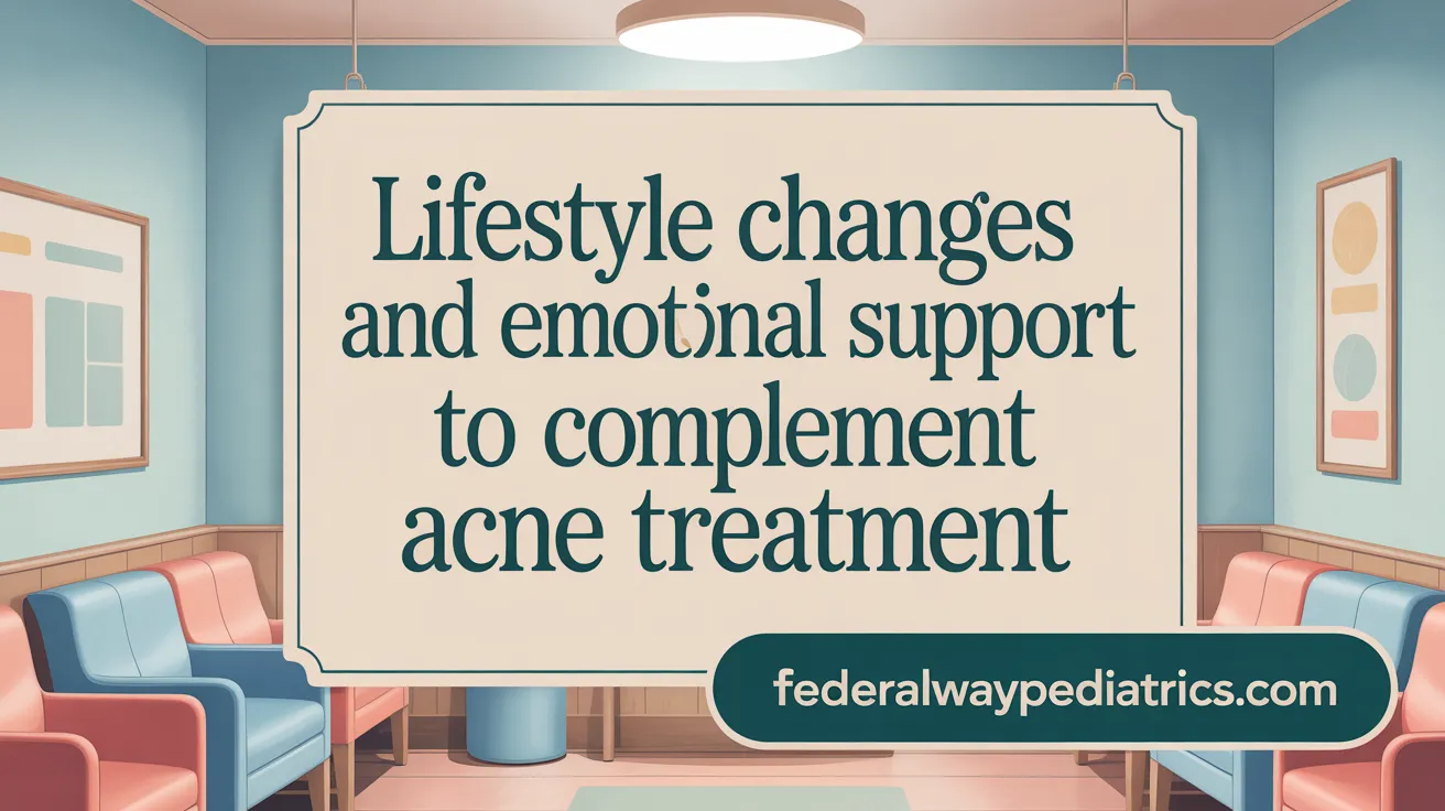 Lifestyle Changes and Emotional Support to Complement Acne Treatment
