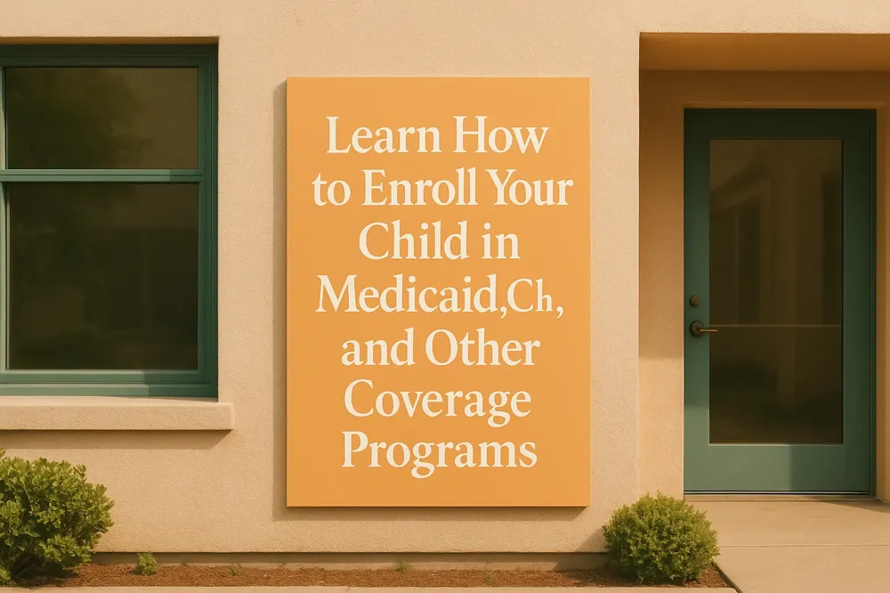 Learn How to Enroll Your Child in Medicaid, CHIP, and Other Coverage Programs