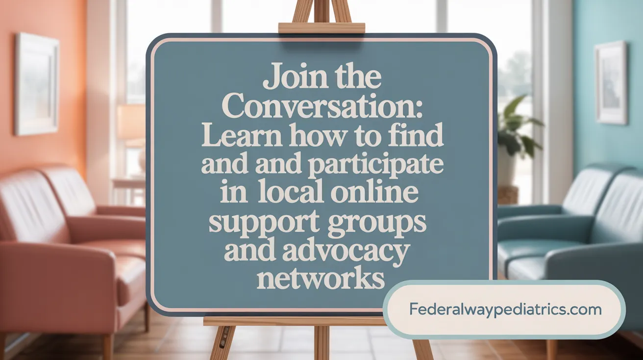 Join the Conversation: Learn how to find and participate in local and online support groups and advocacy networks