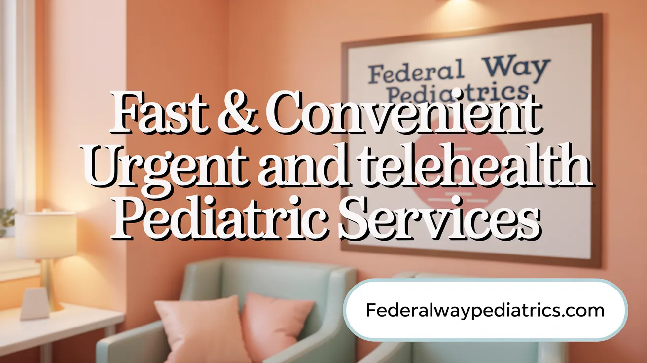Fast & Convenient Urgent and Telehealth Pediatric Services