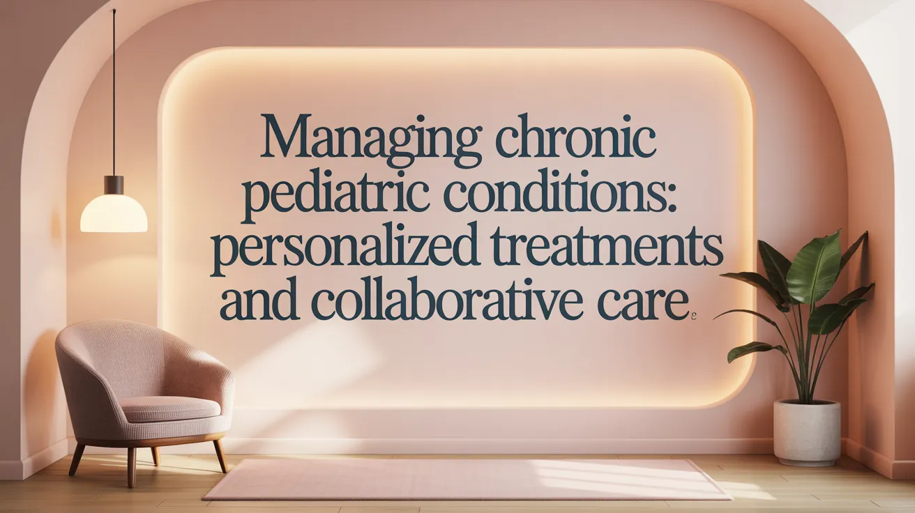 Managing Chronic Pediatric Conditions: Personalized Treatments and Collaborative Care
