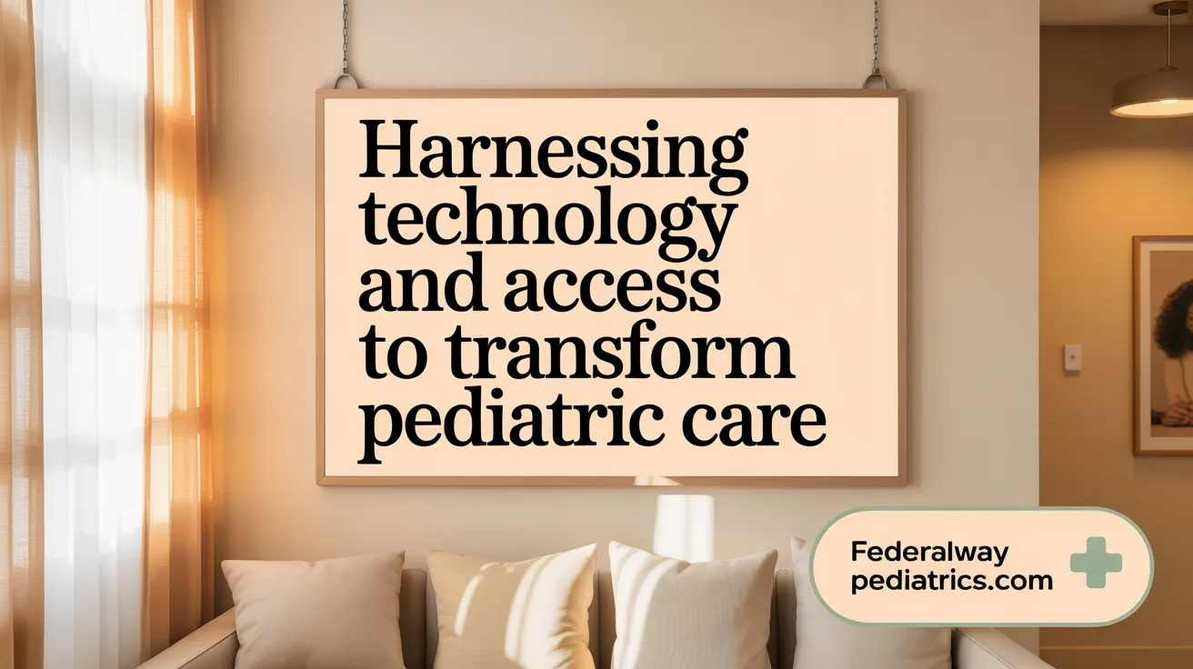 Harnessing Technology and Access to Transform Pediatric Care