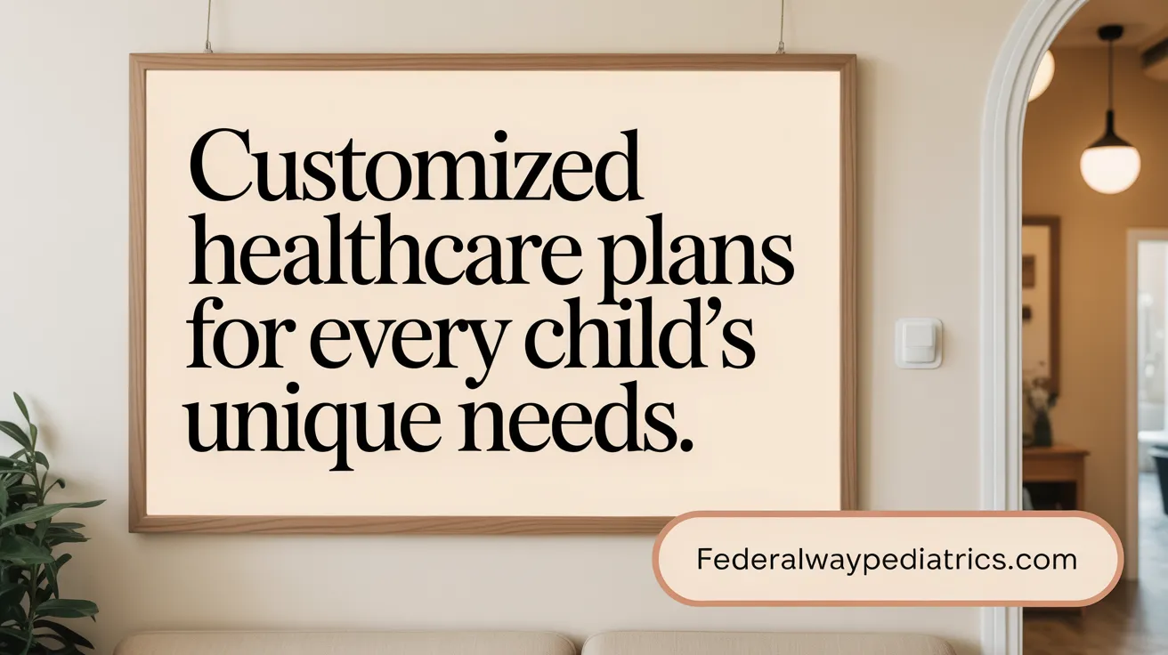 Customized Healthcare Plans for Every Child’s Unique Needs