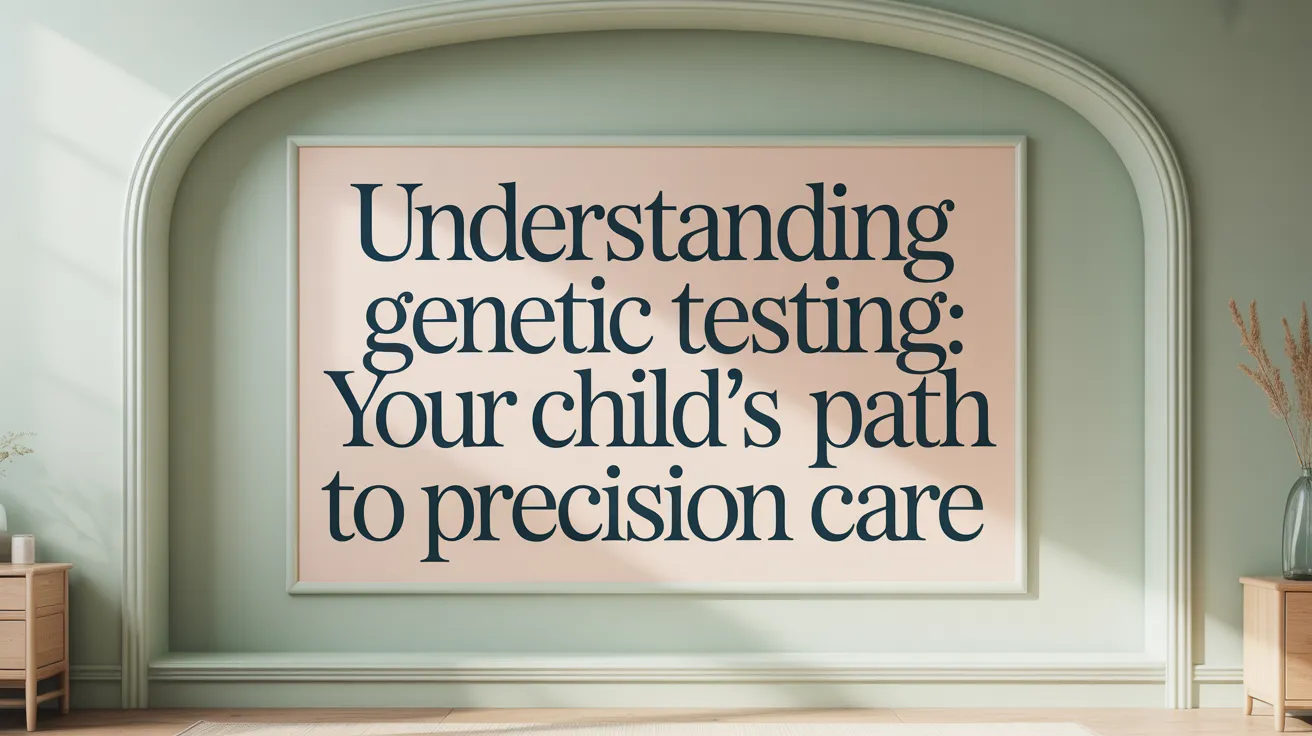 Understanding Genetic Testing: Your Child's Path to Precision Care