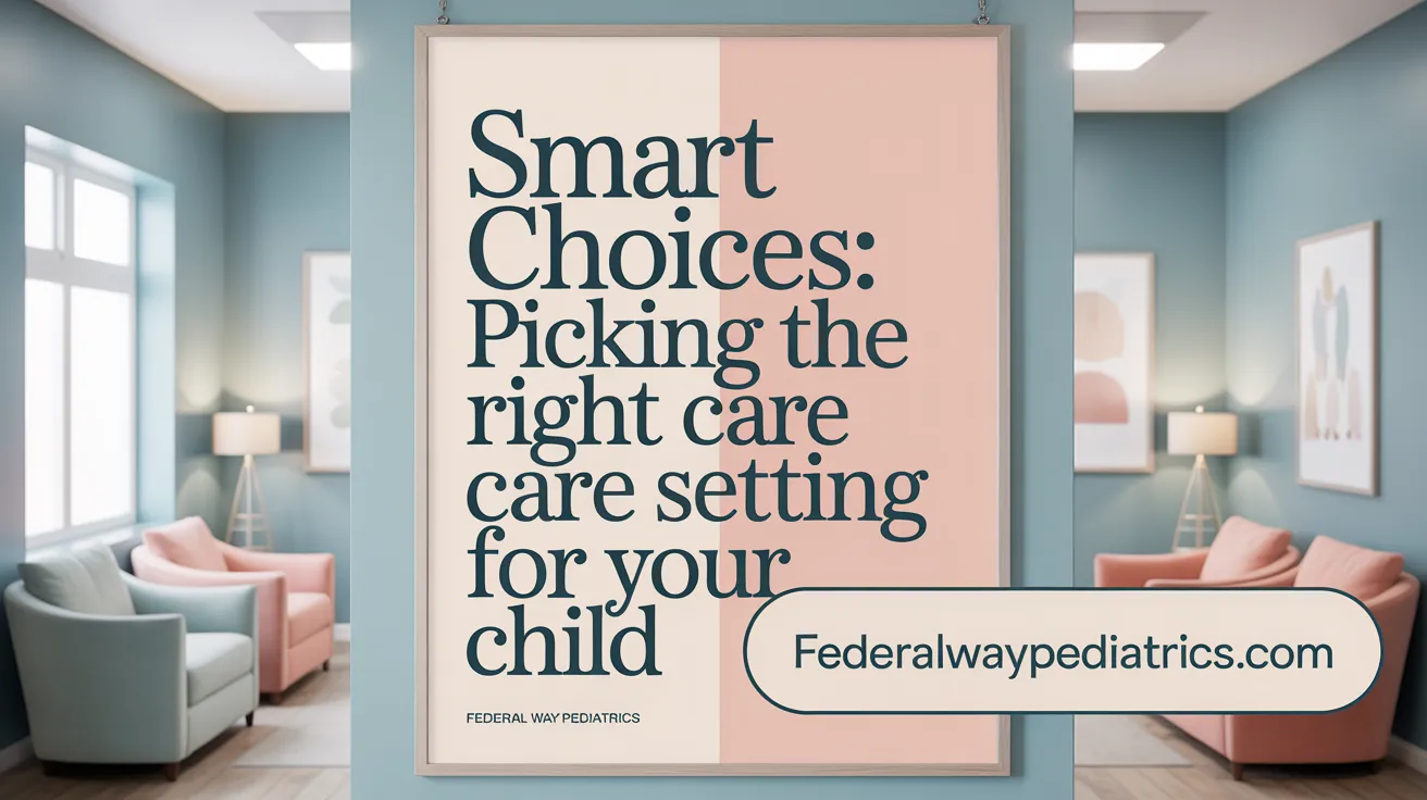 Smart Choices: Picking the Right Care Setting for Your Child
