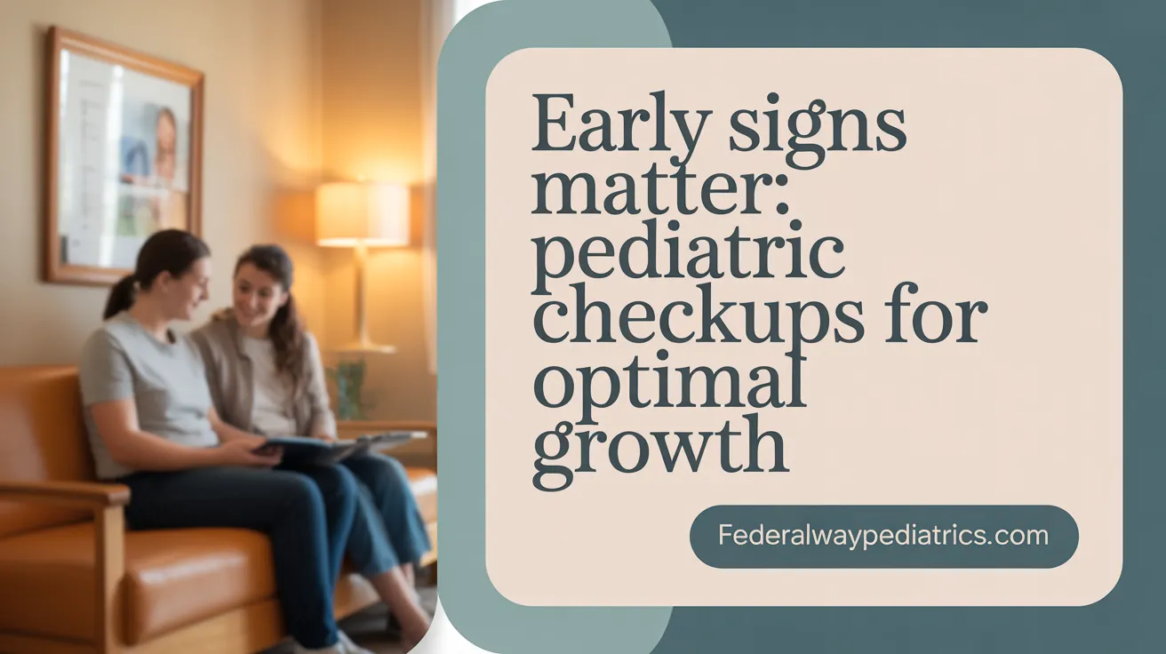 Early Signs Matter: Pediatric Checkups for Optimal Growth