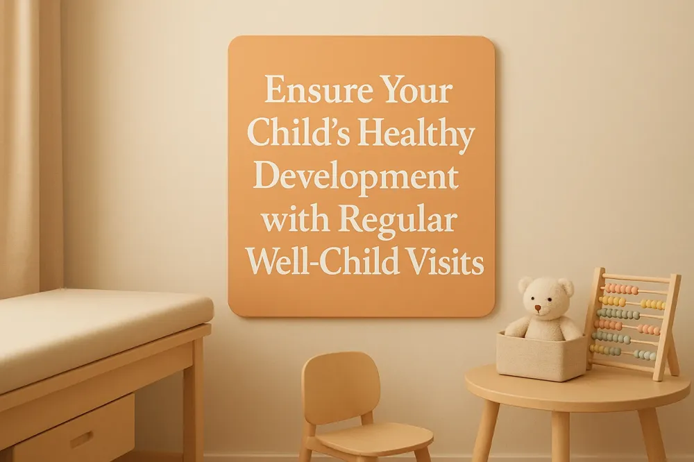 Ensure Your Child's Healthy Development with Regular Well-Child Visits