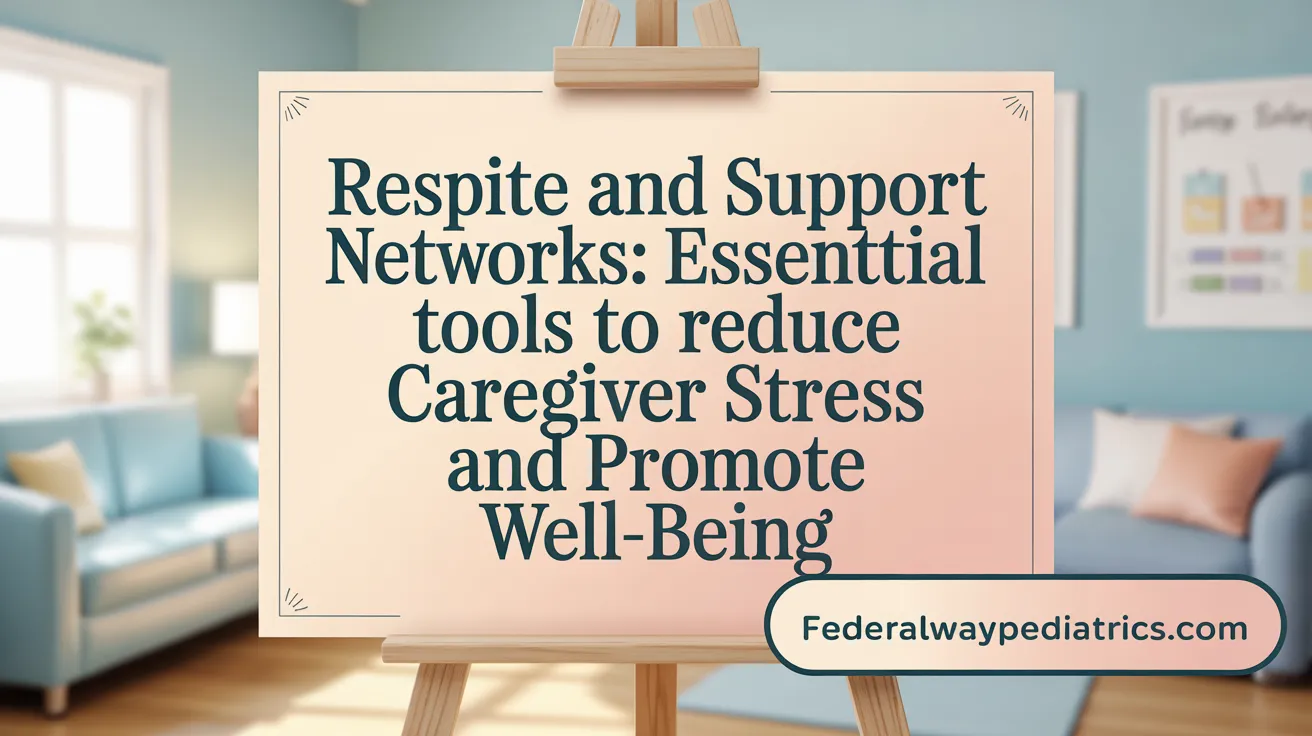 Respite and Support Networks: Essential Tools to Reduce Caregiver Stress