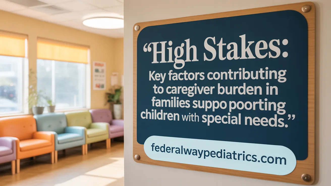 High Stakes: Key Factors Contributing to Caregiver Burden in Families with Disabled Children