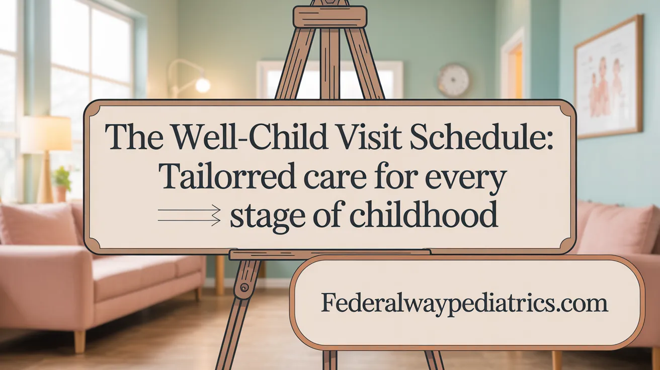 The Well-Child Visit Schedule: Tailored Care for Every Stage of Childhood