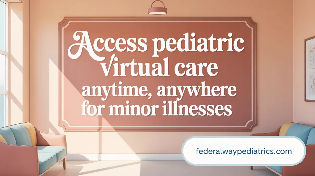 Access Pediatric Virtual Care Anytime, Anywhere for Minor Illnesses